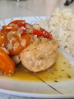 Una foto de Pollo a la Cerveza