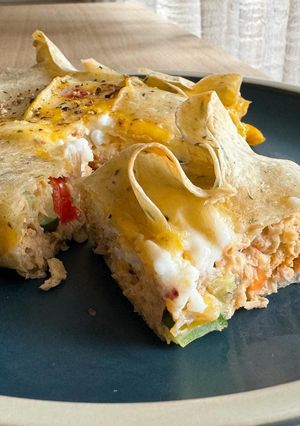 鮪魚起司蛋餅盅 的食譜成品照片