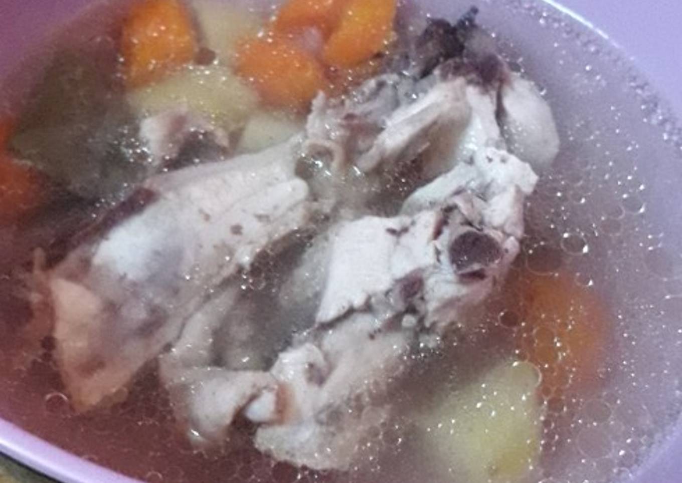 Sup ayam jahe