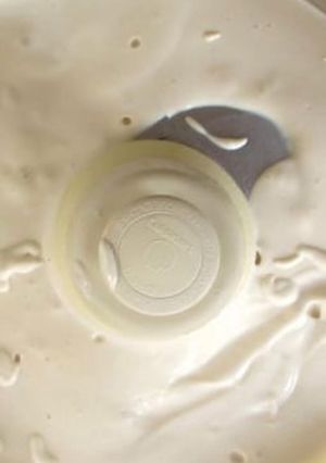 A picture of Tahini sauce.