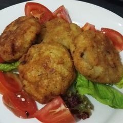 A picture of Fish cakes.