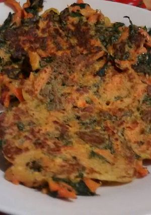 Una foto de Bocaditos de espinaca y zanahoria