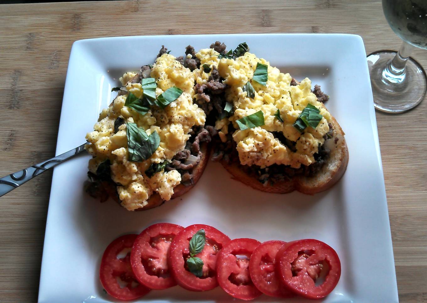 colazione sul pane