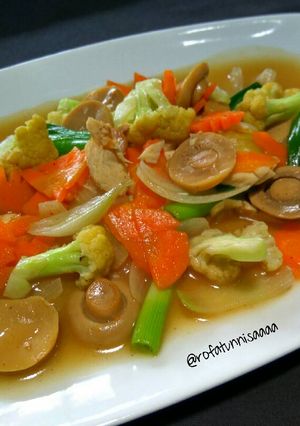 Foto resep Ayam Ca Jamur