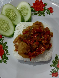 Foto resep Kakap geprek