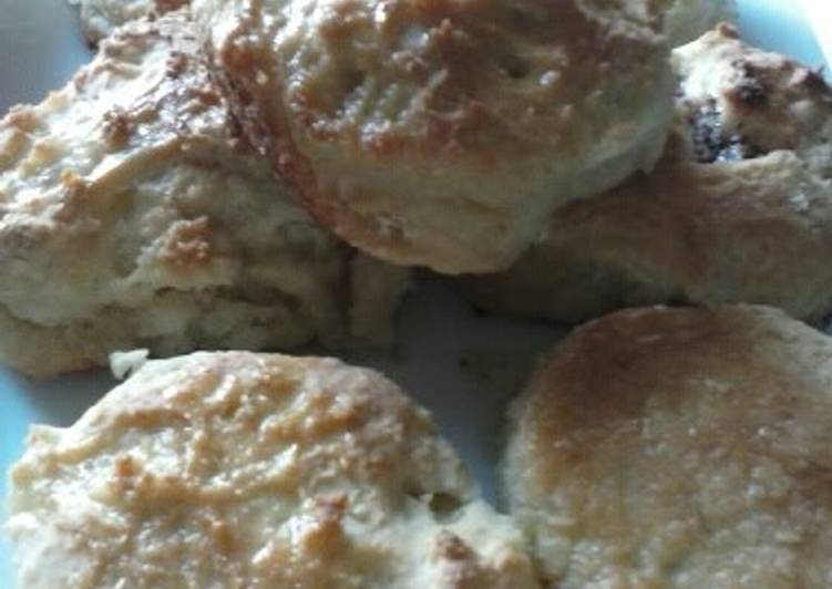 Easy and Simple Savory Ginger Garlic biscuits