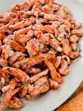 Marinated and baked chicken strips - shawarma djej