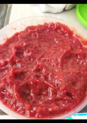 Foto resep Selai strawberi keto