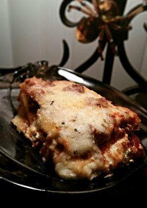 A picture of Nessa's Lasagna.