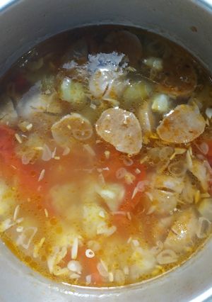 Foto resep Oyong wortel baso