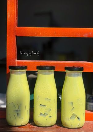 Hình của món Trà sữa thạch thái xanh.