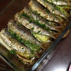 A picture of Italian Style Grilled Sardines.