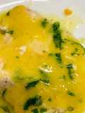 Scaloppina di pollo con salsa alla curcuma