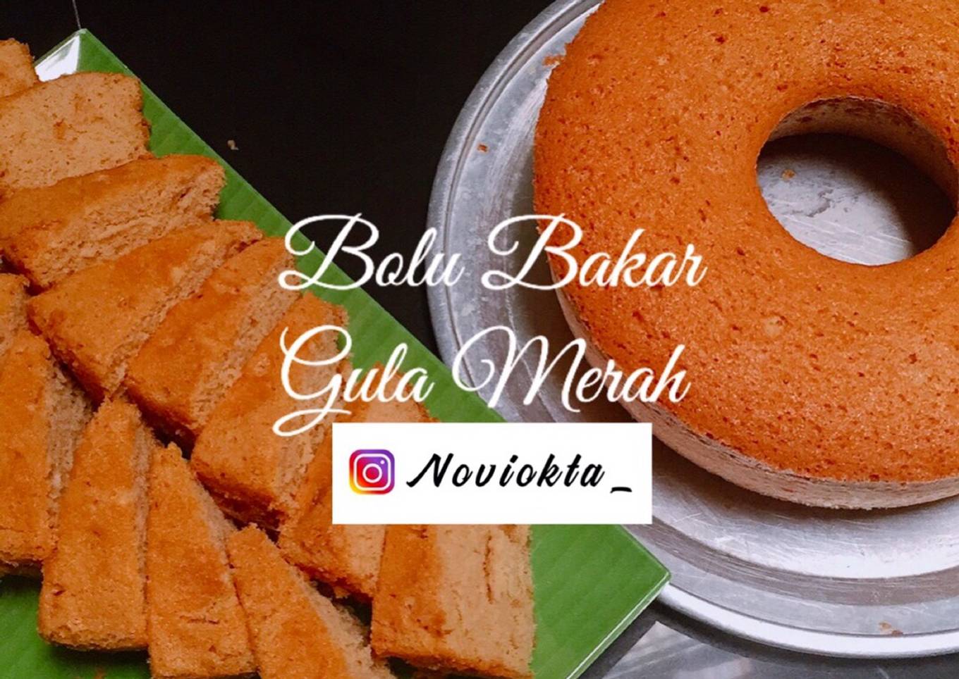 Bolu Bakar Gula Merah