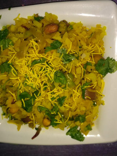 A picture of Kanda Poha.