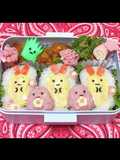 Sumikko Bento: Thick Rolled Omelet Sushi Character Bento