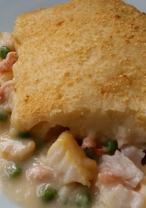 A picture of Vickys Ocean (Fish) Pie, GF DF EF SF NF.