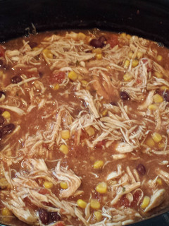 A picture of Chicken Taco Soup.