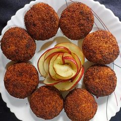 A picture of Apple Vegetable Kabab.