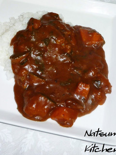 A picture of Rich and Thick Kabocha Squash Curry with Meltingly Tender Vegetables.