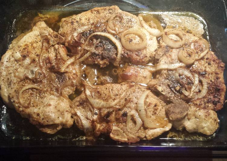 Steps to Prepare Tasty Oven Pork Chops