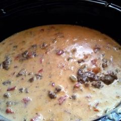 Queso Beef Dip A picture of Queso Beef Dip.