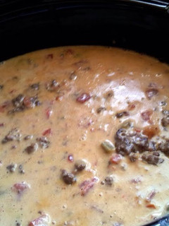 A picture of Queso Beef Dip.