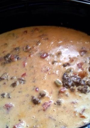 A picture of Queso Beef Dip.