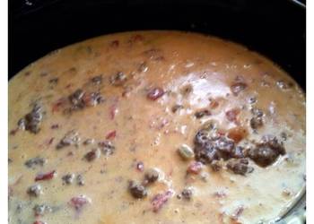 Easiest Way to Make Delicious Queso Beef Dip