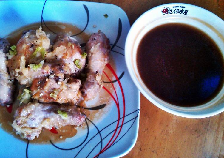 Recipe: Appetizing Battered Chicken with Teriyaki Sauce