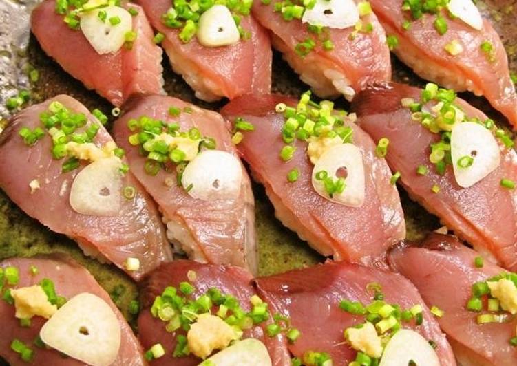 Steps to Prepare Ultimate Bonito Nigiri Sushi