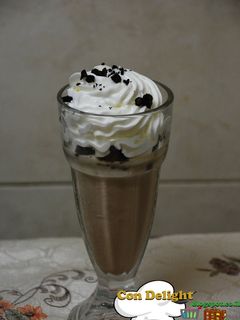 A picture of Iced coffee dessert.