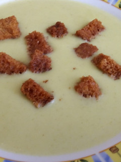 Una foto de Crema de apio