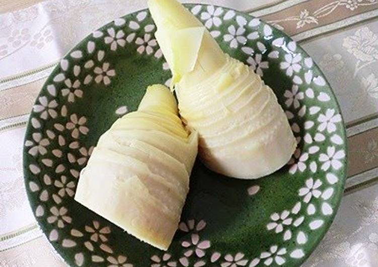 Recipe of Award-winning How To Boil Bamboo Shoots To Remove Their Bitterness