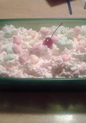 A picture of Ambrosia Salad.