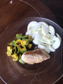 Foto resep Grilled Chicken and Avocado with White Egg (Eat Clean Idea)