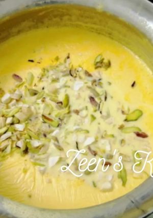 A picture of Dry Fruit and Custard Kheer.