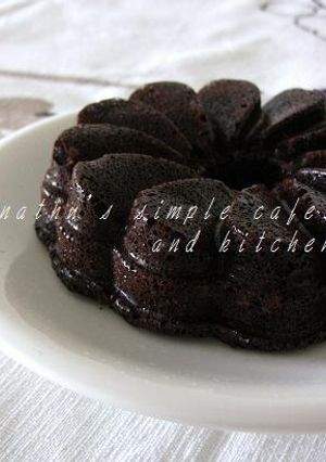 A picture of Flour and Oil Free Banana Okara Chocolate.