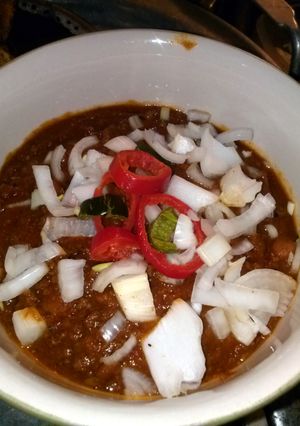 A picture of Homestyle Chili.
