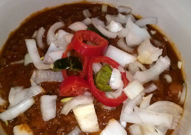 Simple Way to Prepare Any-night-of-the-week Homestyle Chili