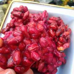 A picture of Ampyang kacang gula pasir.