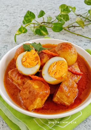 Foto resep Opor Pedas Tahu Telur