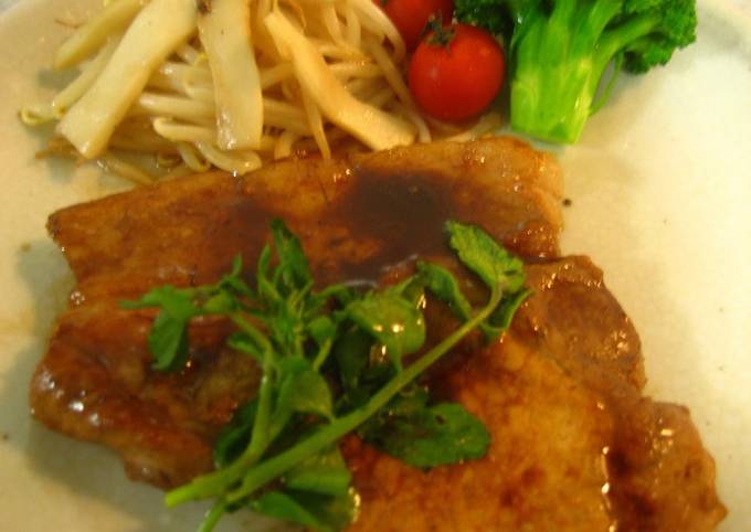 Restaurant-style Pork Saute