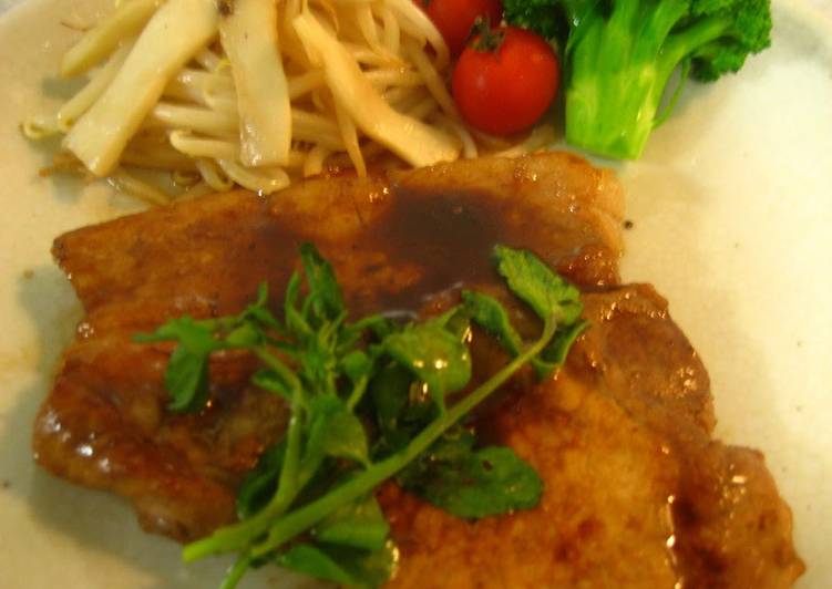 Restaurant-style Pork Saute