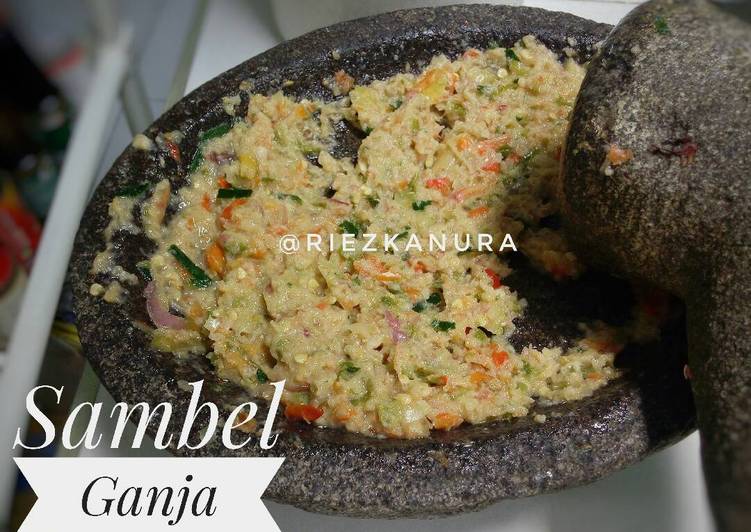 Resep Sambel Ganja, Enak Banget