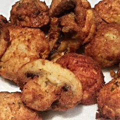 A picture of Deep fried Ranch Mushrooms.