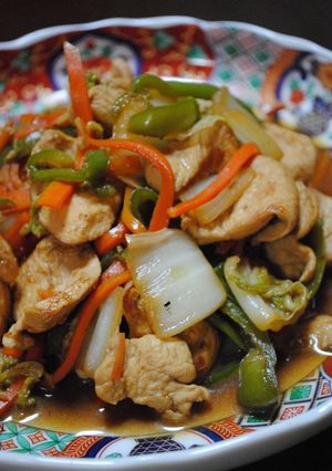 A picture of Chicken and Vegetable Stir-fry.