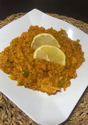 صورة لوصفة حمسة التونة بالخضار