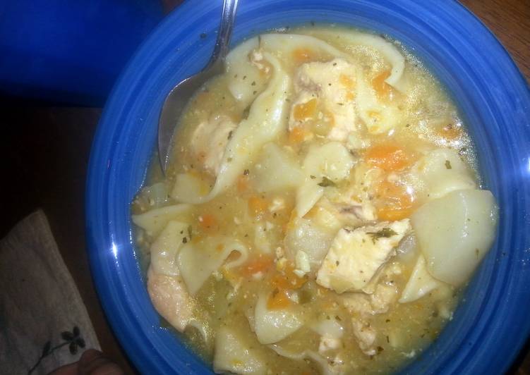 Recipe: 2020 Kayla's chicken and dumpling noodles