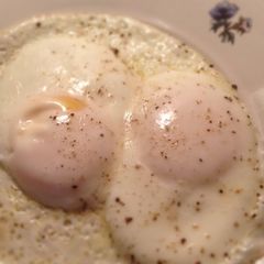 A picture of No Flip Easy Over Eggs.
